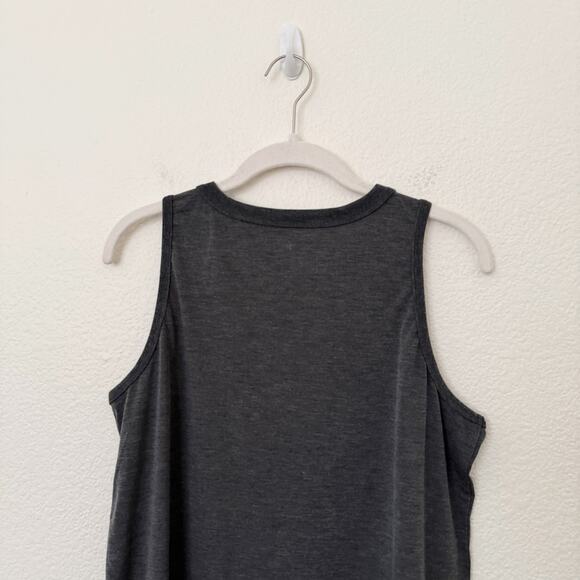 [Fair Harbor] Charcoal Gray The Seabreeze Crew Neck Tank Top Size Small S - Picture 5 of 11